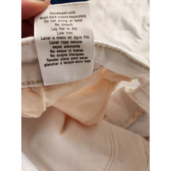 Judy Blues Skinny Fit White Denim Jeans-11/30 - Picture 5 of 11